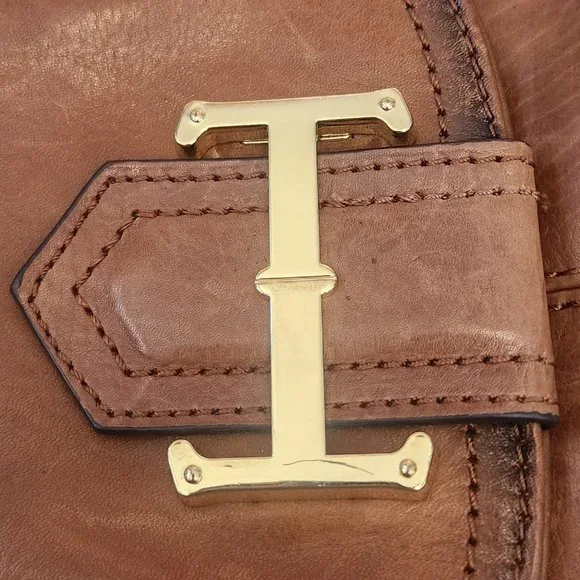 TIGNANELLO VINTAGE LEATHER CROSSBODY- LAREDO - Picture 11 of 11